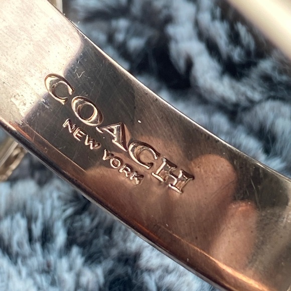 Coach Wedge shoes 8.5+2 bangle🧡bracelets COACH logos - Picture 7 of 17